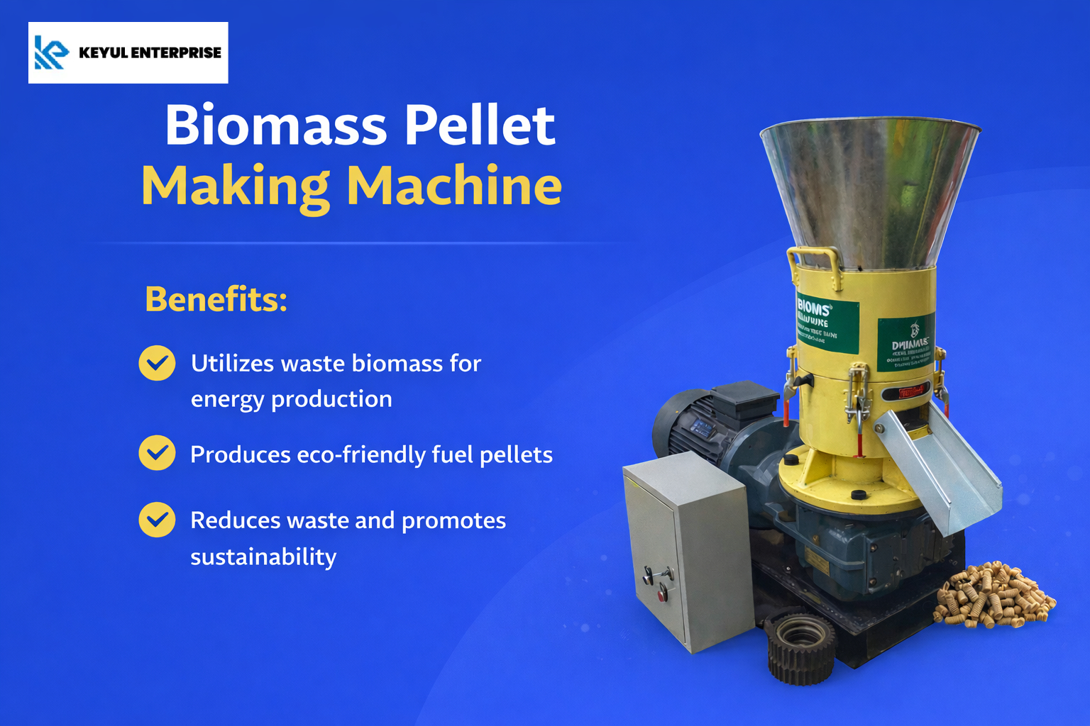 Best Biomass Pellet Making Machines Available in India