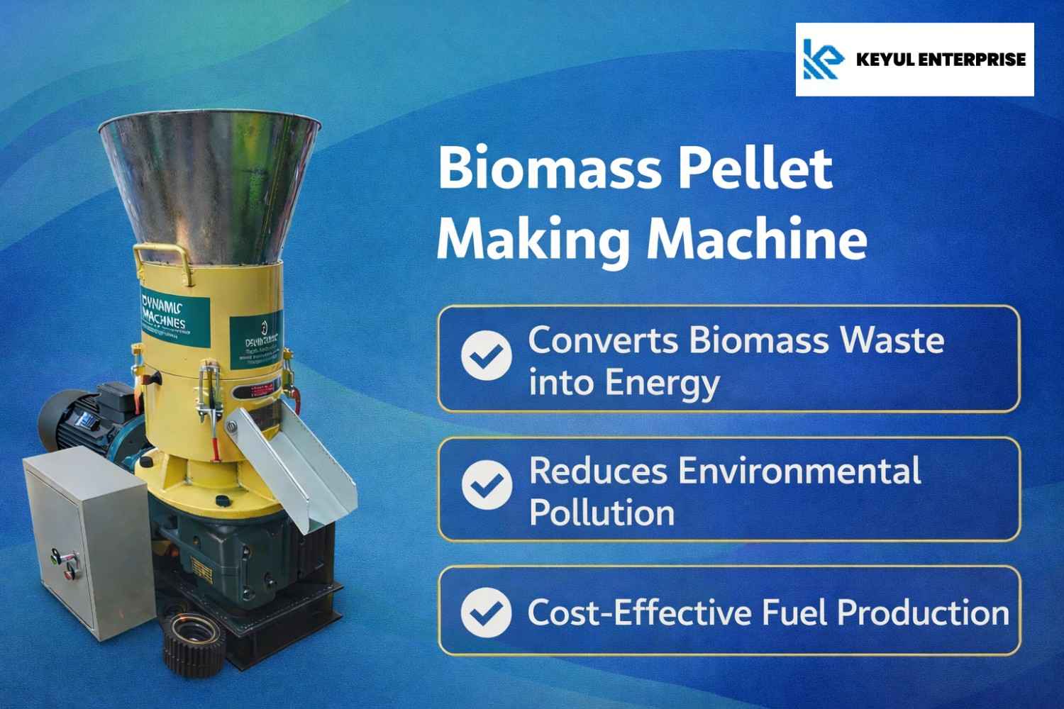 How Biomass Pellet Making Machine Helps Reduce Biomass Waste